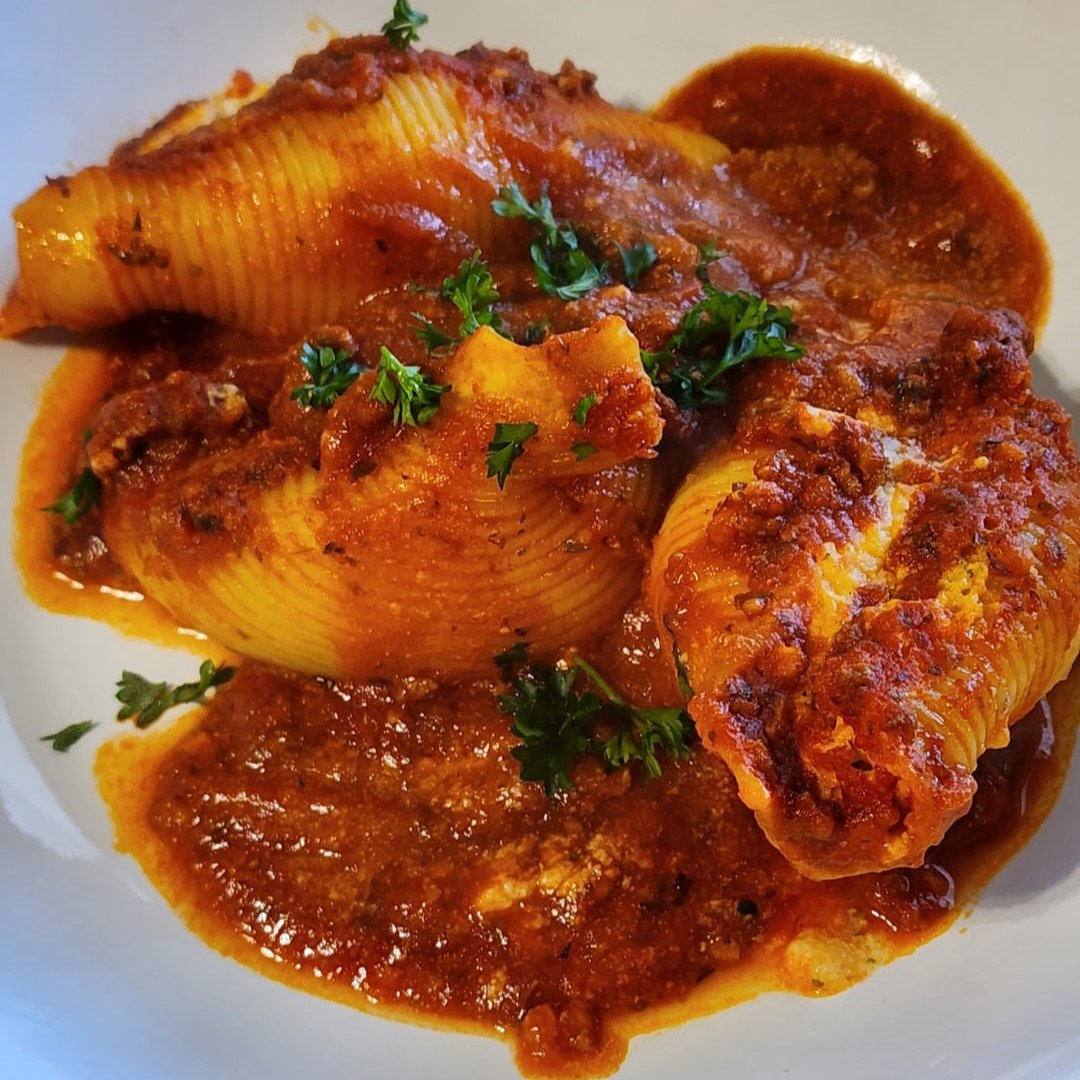 Stuffed Shells w/ Mommas Sunday Sauce
