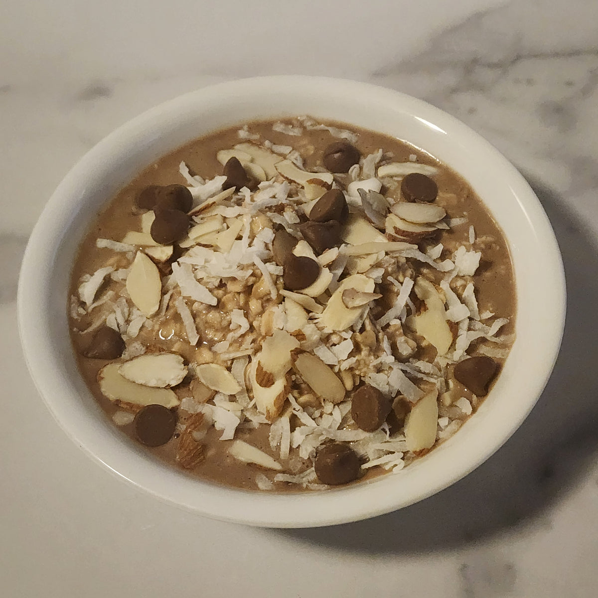 Overnight Oats: Almond Joy